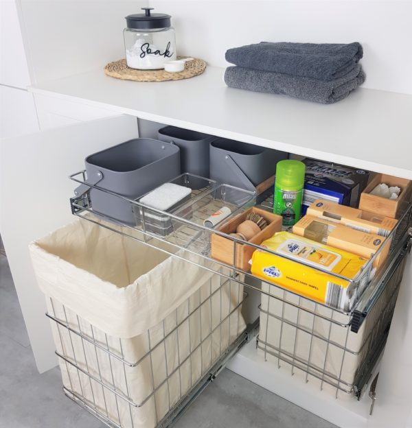 Space Efficient Laundry Storage | TANSEL Storage Solutions